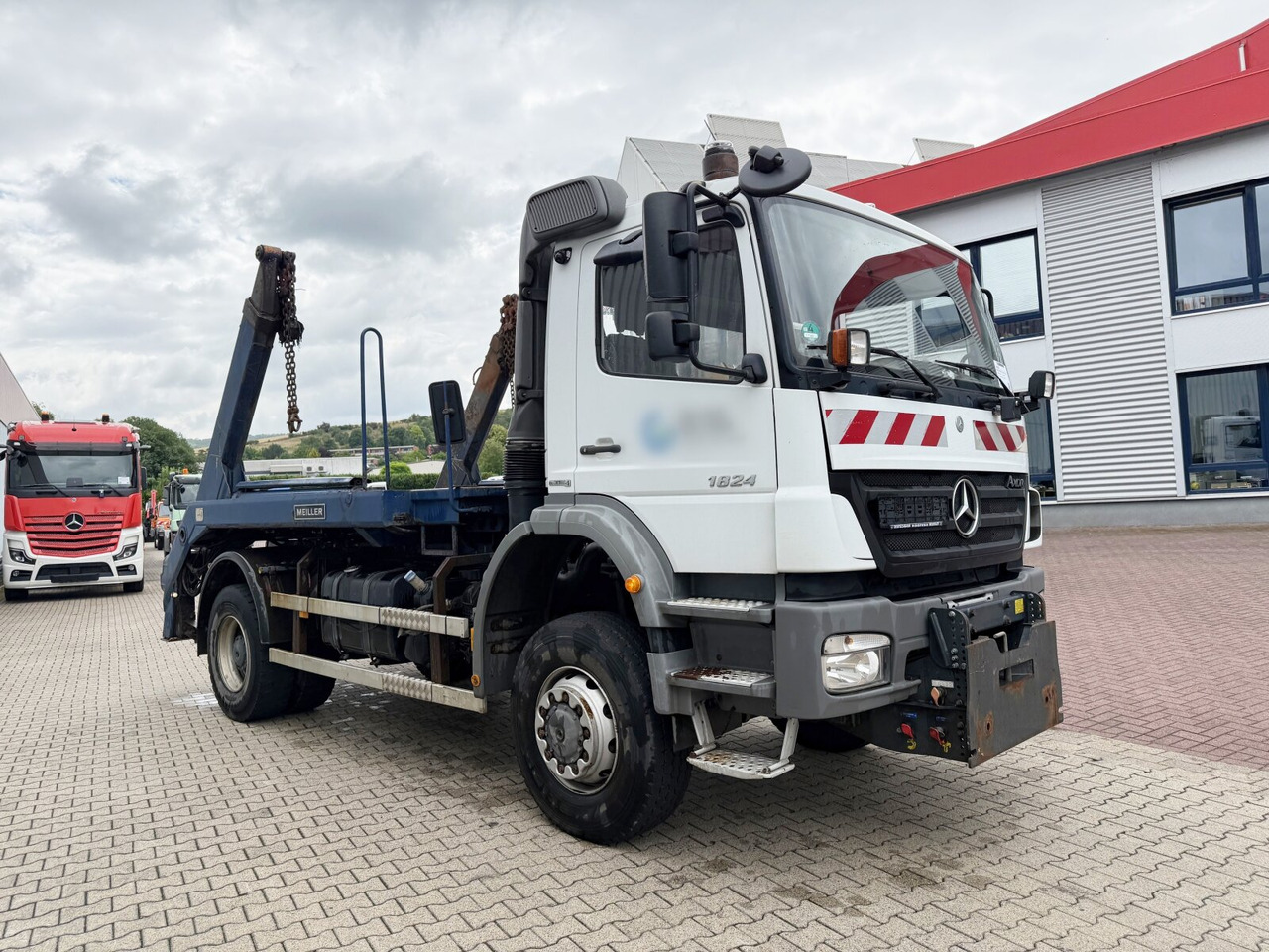 Fadromë ngarkuese Mercedes-Benz Axor 1824 AK 4x4 Axor 1824 AK 4x4, Tele-Absetzer, Winterdienstausstattung: foto 11