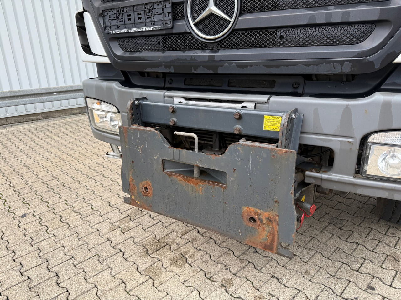 Fadromë ngarkuese Mercedes-Benz Axor 1824 AK 4x4 Axor 1824 AK 4x4, Tele-Absetzer, Winterdienstausstattung: foto 10