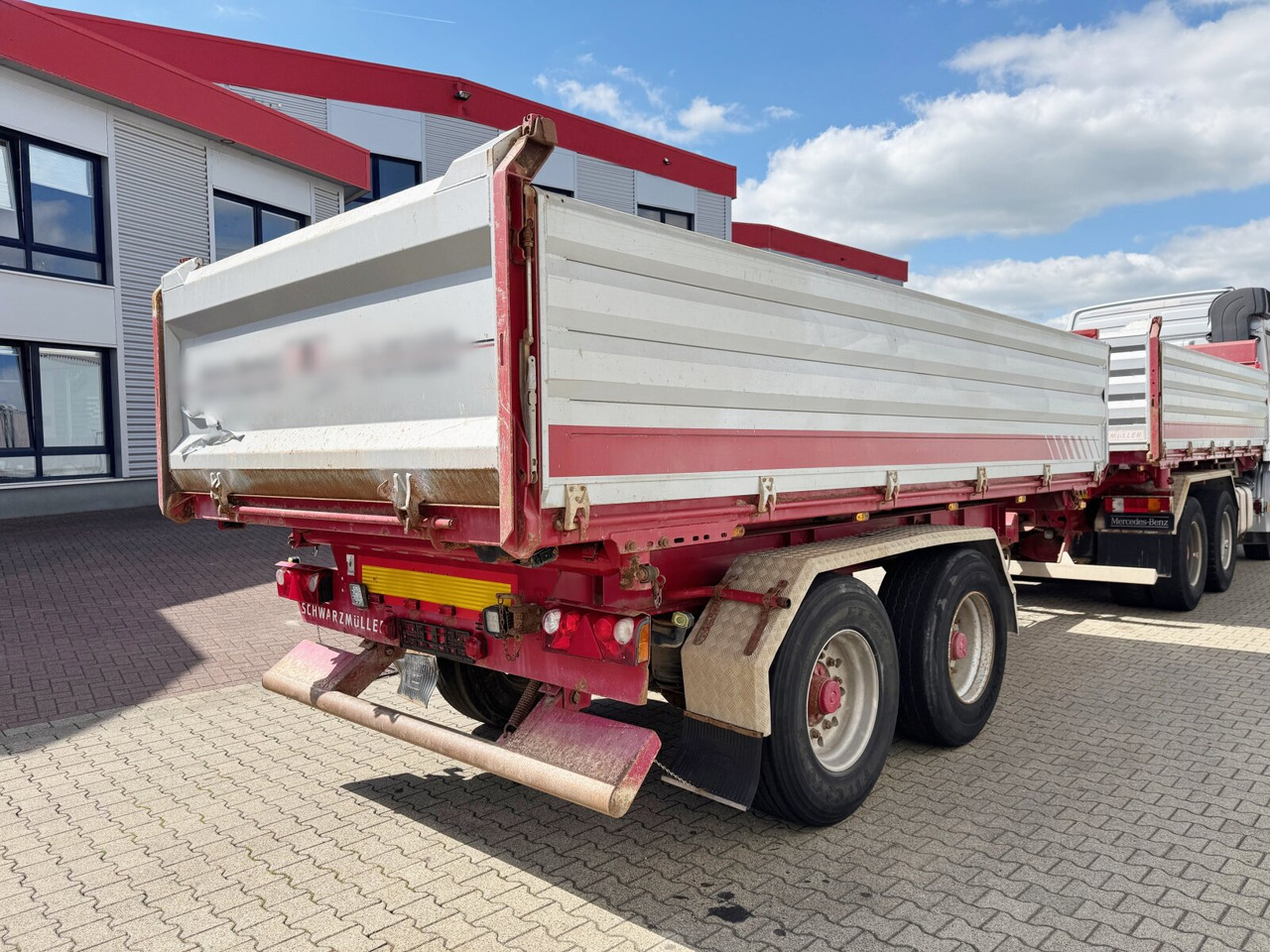 Rimorkio Schwarzmüller TKA-E 18 TKA-E 18, Alu-Bordwände ca. 11m³: foto 8