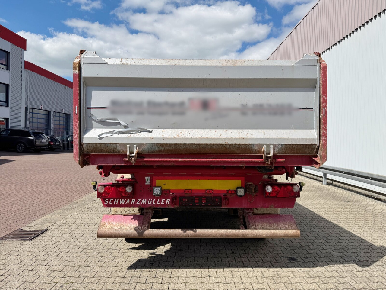 Rimorkio Schwarzmüller TKA-E 18 TKA-E 18, Alu-Bordwände ca. 11m³: foto 7