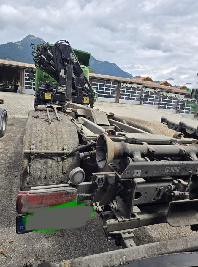 Scania Scania G 480/6x2-4 Scania G 480/6x2-4, Lenk-Liftachse, Hiab Kran Funk 166 HD-3, Abroller XR 18 S 59 - Kamion vetëngarkues, Kamion me vinç: foto 3 Scania Scania G 480/6x2-4 Scania G 480/6x2-4, Lenk-Liftachse, Hiab Kran Funk 166 HD-3, Abroller XR 18 S 59 - Kamion vetëngarkues, Kamion me vinç: foto 3