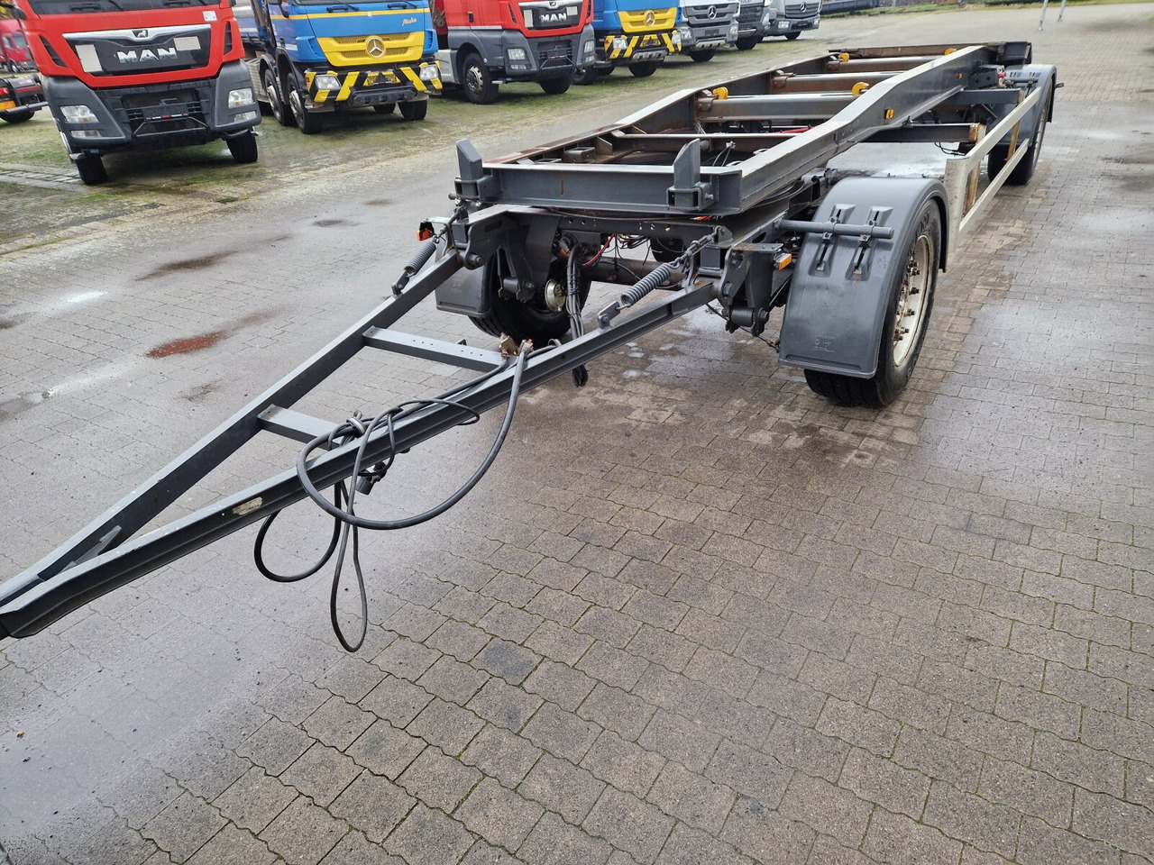Schmitz Cargobull ACF 18 S ACF 18 S, Schlittenabroller bis 7 m Beh. - Rimorkio roll-off/ Skip loader: foto 3 Schmitz Cargobull ACF 18 S ACF 18 S, Schlittenabroller bis 7 m Beh. - Rimorkio roll-off/ Skip loader: foto 3
