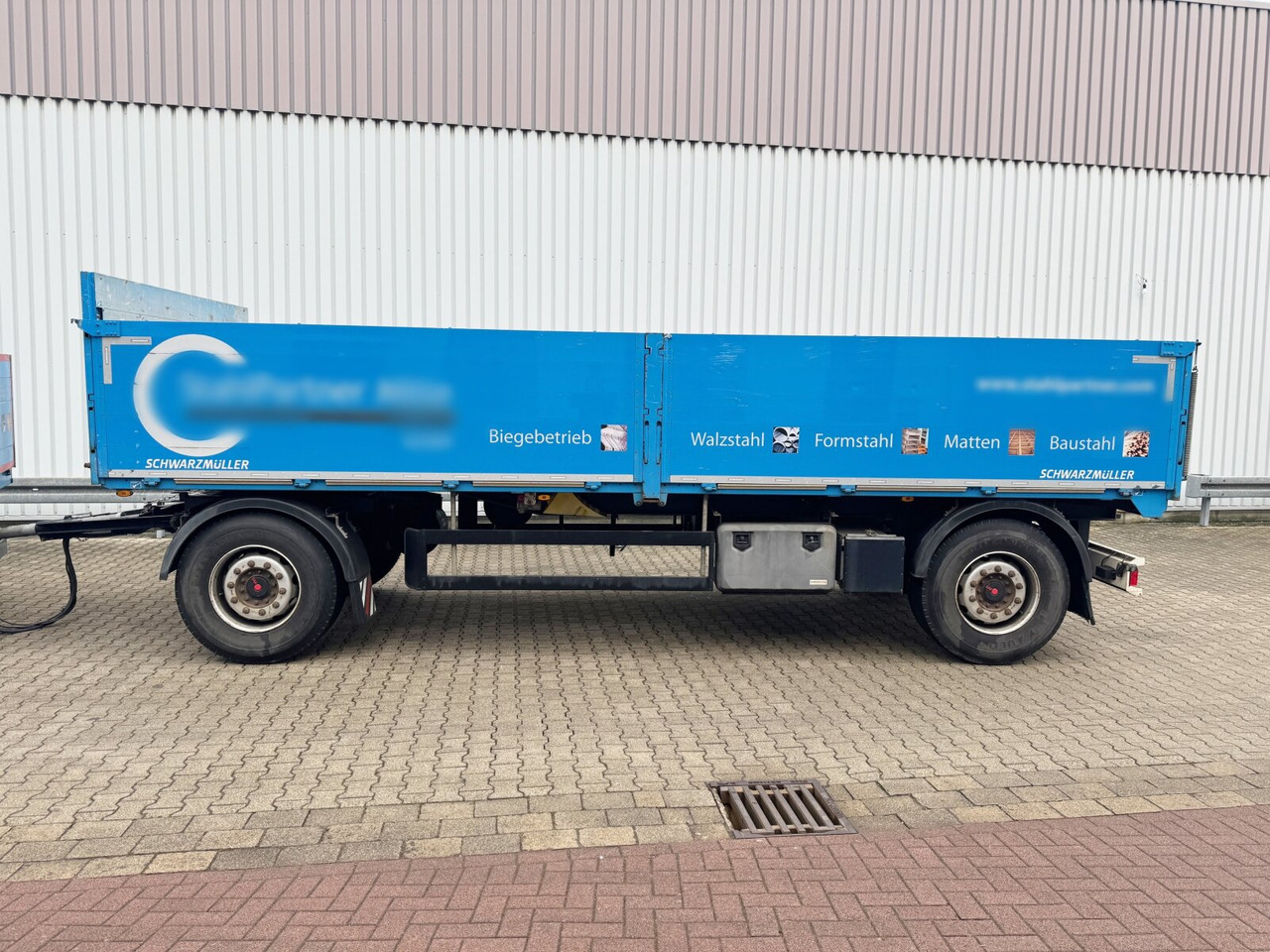 Schwarzmüller T-Serie T-Serie, TOP-Zustand - Rimorkio e hapur/ Platformë: foto 5 Schwarzmüller T-Serie T-Serie, TOP-Zustand - Rimorkio e hapur/ Platformë: foto 5