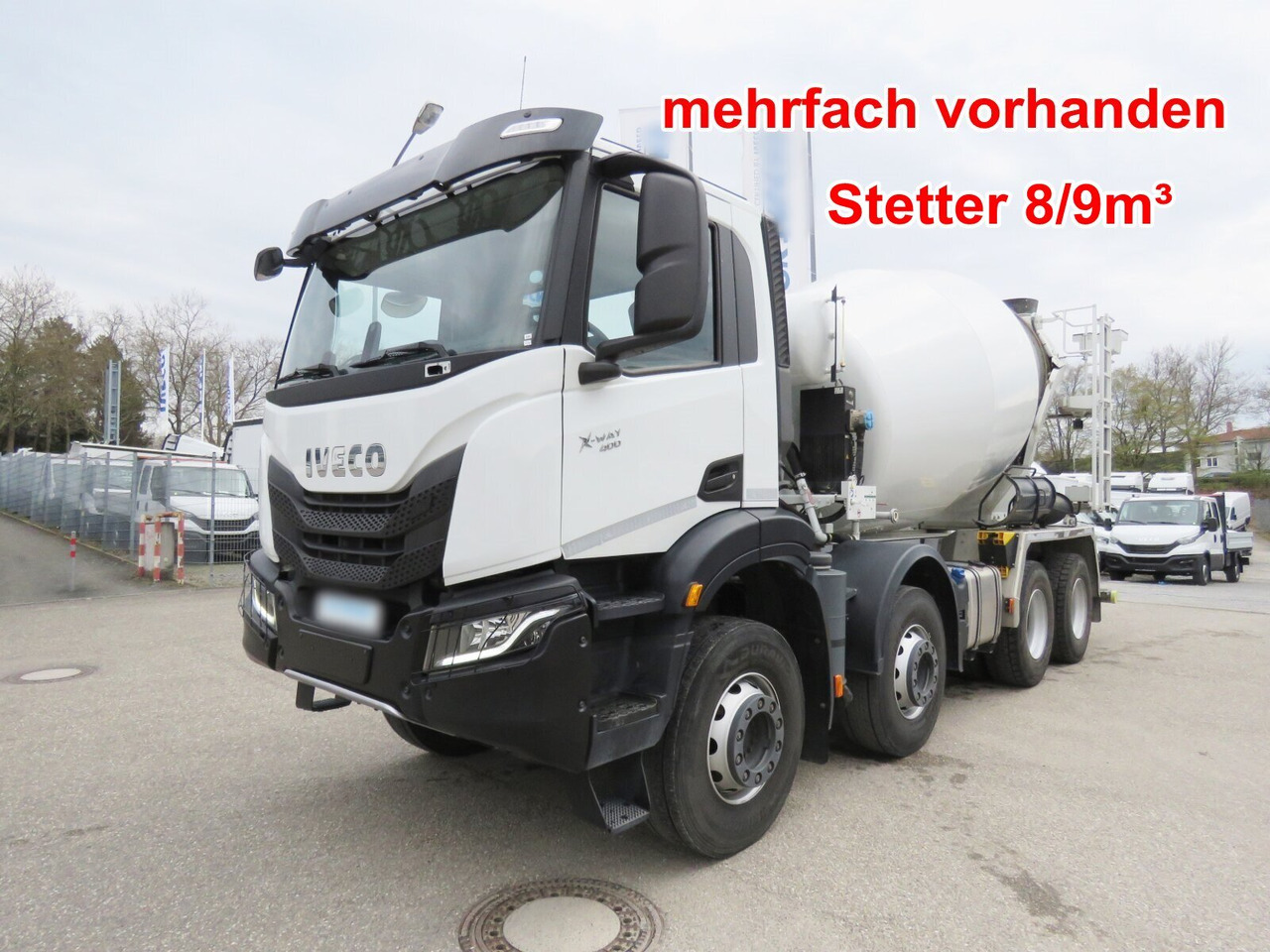 X-Way AD360X40BZ 8x4 X-Way AD360X40BZ 8x4, Stetter Betonmischer ca. 9m³ - Autobetoniere: foto 1 X-Way AD360X40BZ 8x4 X-Way AD360X40BZ 8x4, Stetter Betonmischer ca. 9m³ - Autobetoniere: foto 1