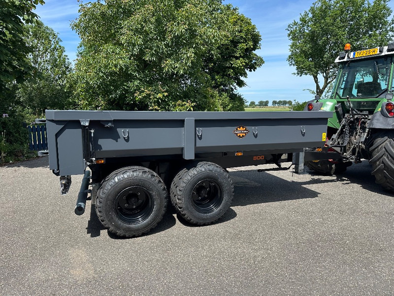 Palmse Trailer PT800MB kipper dumper kieper gronddumper - Rimorkio vetëshkarkuese: foto 1 Palmse Trailer PT800MB kipper dumper kieper gronddumper - Rimorkio vetëshkarkuese: foto 1