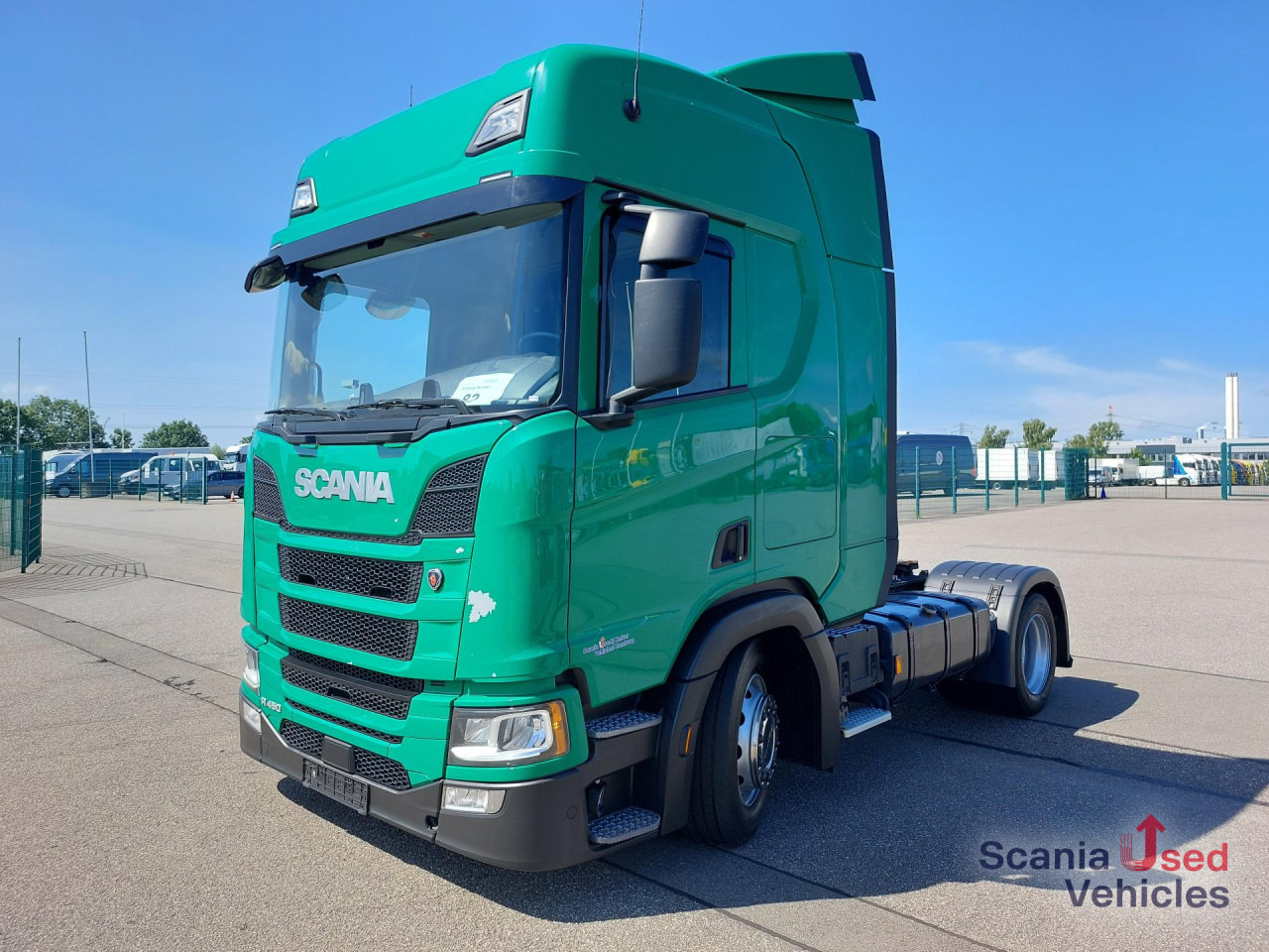 SCANIA R 450 A4X2 EB Volumen Mega Jumbo Standklima DAB - Gjysmë-kamion: foto 1 SCANIA R 450 A4X2 EB Volumen Mega Jumbo Standklima DAB - Gjysmë-kamion: foto 1