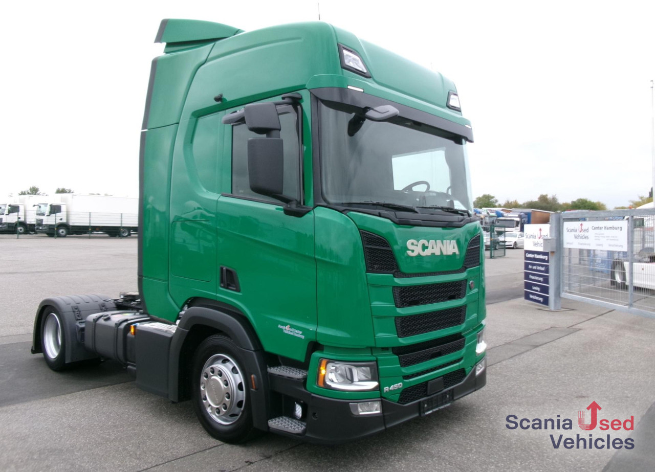 SCANIA R 450 A4x2EB 2 Tanks Standklima TOP!!! - Gjysmë-kamion: foto 1 SCANIA R 450 A4x2EB 2 Tanks Standklima TOP!!! - Gjysmë-kamion: foto 1