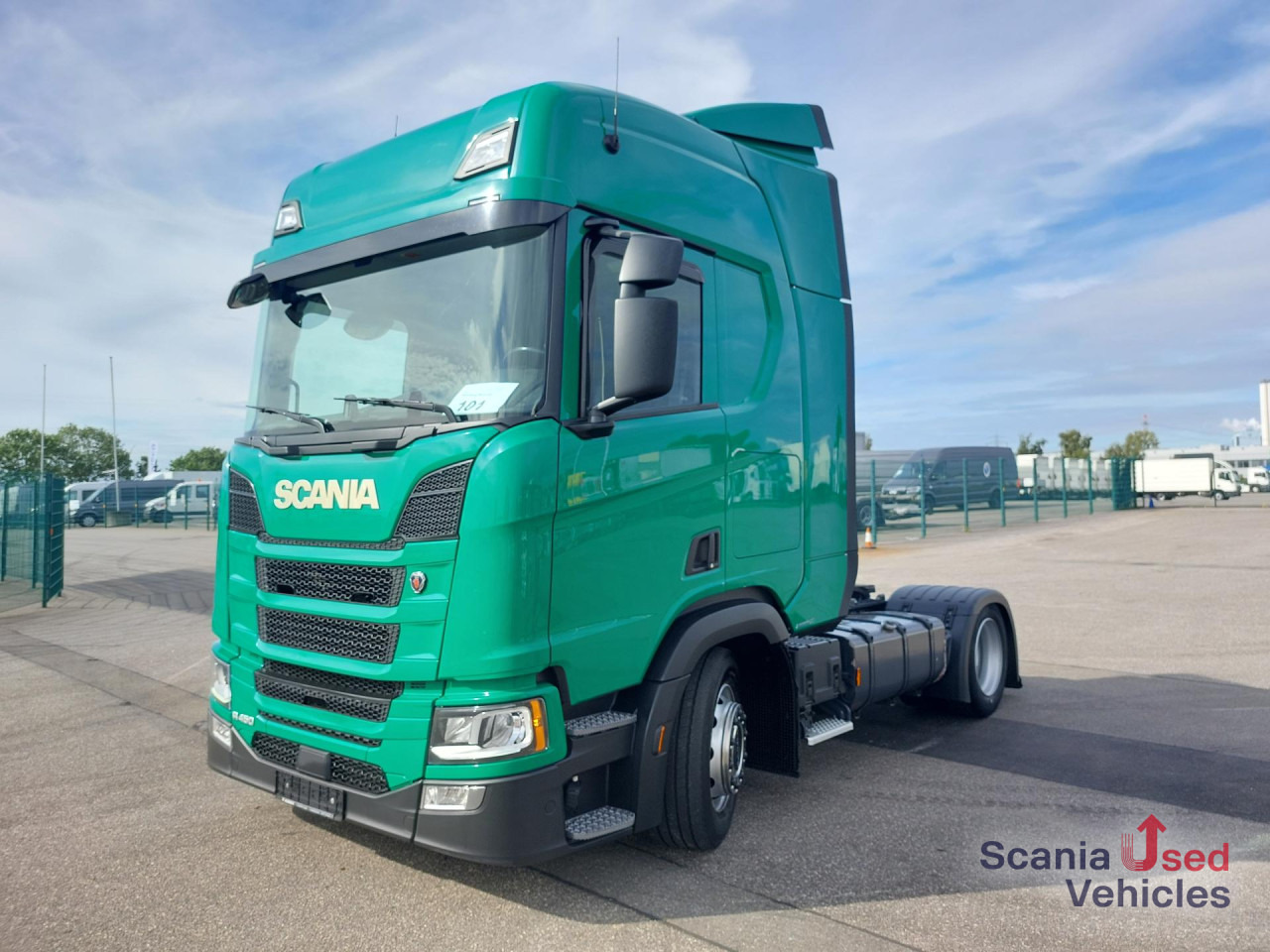 SCANIA R 450 A4x2EB Volumen Mega Jumbo Standklima, LED - Gjysmë-kamion: foto 1 SCANIA R 450 A4x2EB Volumen Mega Jumbo Standklima, LED - Gjysmë-kamion: foto 1
