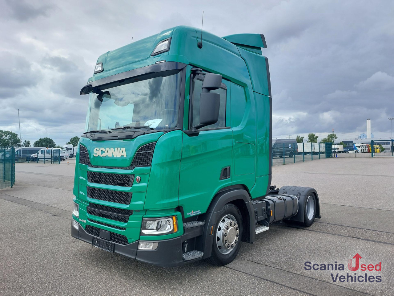 SCANIA R 450 A4x2EB Volumen Mega Jumbo Vollluft - Gjysmë-kamion: foto 1 SCANIA R 450 A4x2EB Volumen Mega Jumbo Vollluft - Gjysmë-kamion: foto 1
