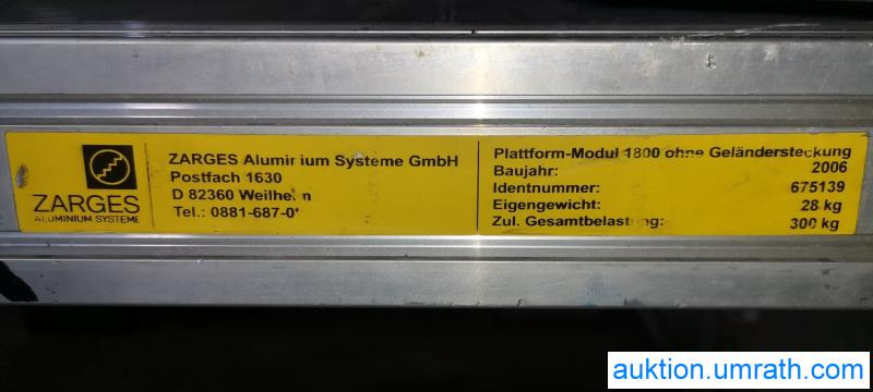 Posten Konvolut Zarges Plattform Laufsteg Bühne Überstieg Gehsteig Sockel Treppen Aluminium hochwertig - Pajisjet e ofiçinës: foto 4 Posten Konvolut Zarges Plattform Laufsteg Bühne Überstieg Gehsteig Sockel Treppen Aluminium hochwertig - Pajisjet e ofiçinës: foto 4