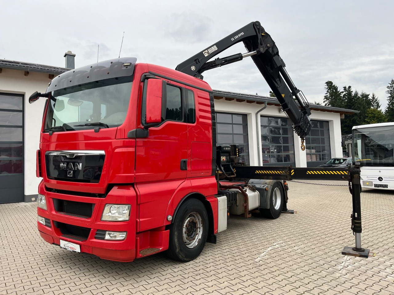MAN TGX 18.400 mit Kran HIAB 288E P-5 HIPRO - Gjysmë-kamion: foto 4 MAN TGX 18.400 mit Kran HIAB 288E P-5 HIPRO - Gjysmë-kamion: foto 4