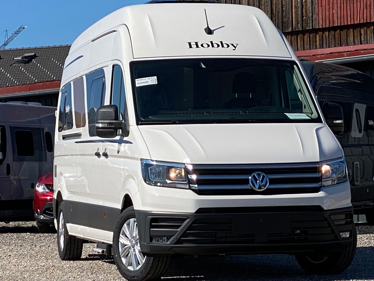 Hobby Maxia Van 680 DT, mit Markise - Furgon kampingu: foto 2 Hobby Maxia Van 680 DT, mit Markise - Furgon kampingu: foto 2