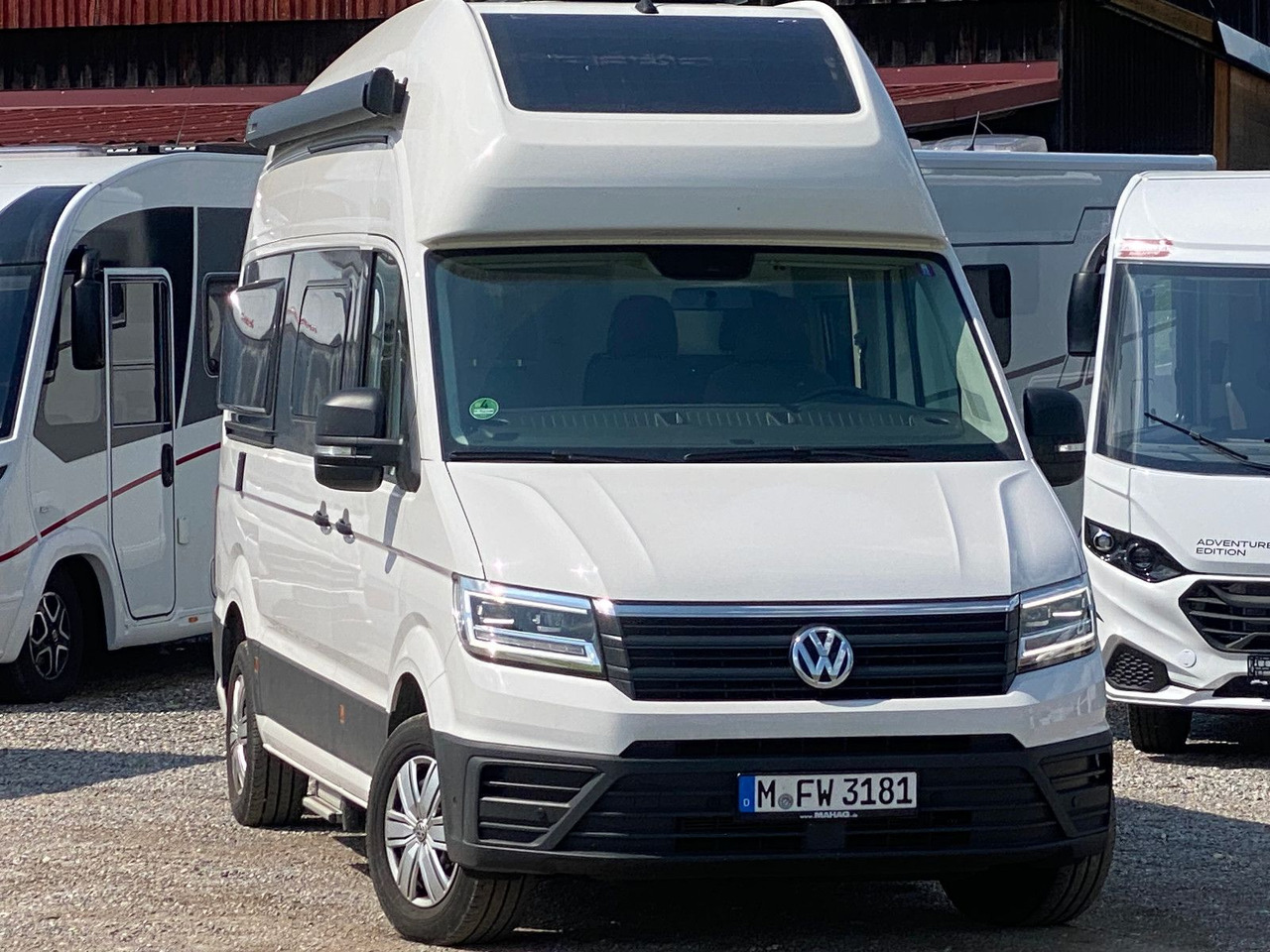 Volkswagen Grand California 600 FW, 3/4 Bett, Solar - Furgon kampingu: foto 1 Volkswagen Grand California 600 FW, 3/4 Bett, Solar - Furgon kampingu: foto 1