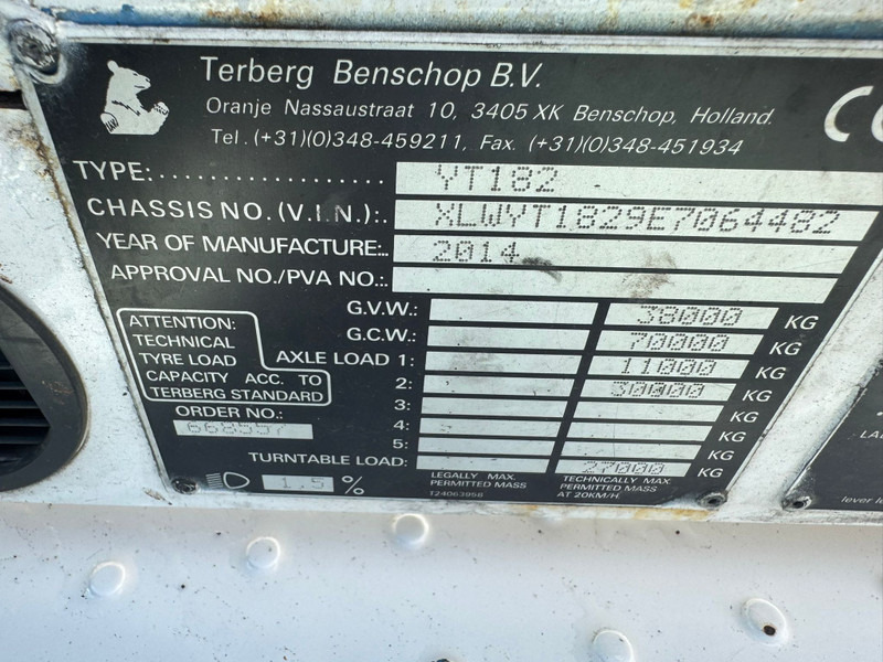 Traktor terminal Terberg YT182 / NL Truck: foto 17
