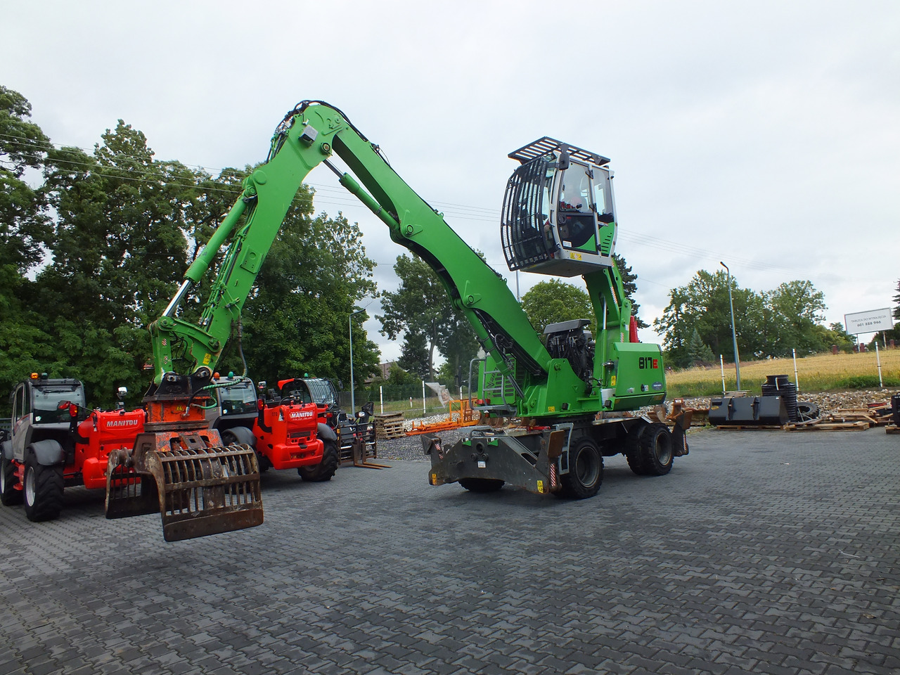 Ekskavator për mbetje për Makineri ndërtimi i ri SENNEBOGEN 817E: foto 18