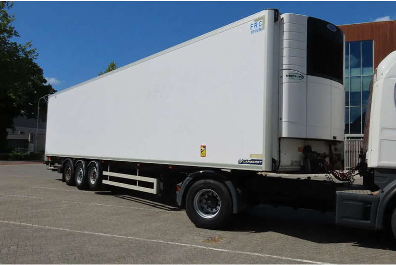 LAMBERET FRC 07/2026 SAF, 5496 diesel hours, CARRIER VECTOR 1550 - Gjysmë rimorkio frigorifer: foto 1 LAMBERET FRC 07/2026 SAF, 5496 diesel hours, CARRIER VECTOR 1550 - Gjysmë rimorkio frigorifer: foto 1