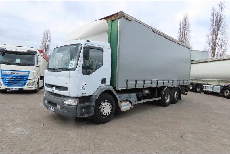 Renault Premium 420 6x2 3 axels, MANUAL!!! - Kamion me tendë: foto 1 Renault Premium 420 6x2 3 axels, MANUAL!!! - Kamion me tendë: foto 1