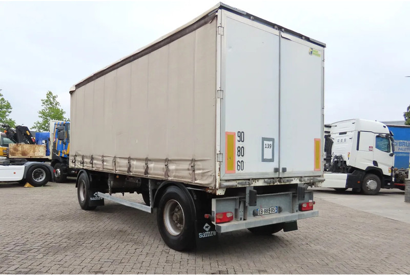 Samro bj 2020 opbouw! BPW ECO PLUS, DISC BRAKES, WHEELBASE 4,33 - Gjysmë rimorkio me tendë: foto 1 Samro bj 2020 opbouw! BPW ECO PLUS, DISC BRAKES, WHEELBASE 4,33 - Gjysmë rimorkio me tendë: foto 1