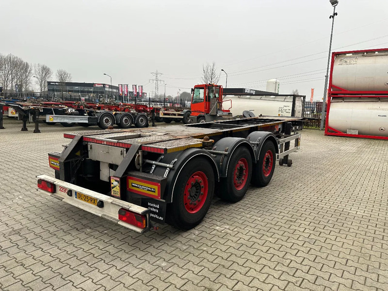 Burg 20FT ADR (EX/II, EX/III, FL, AT) Chassis, Empty weight : 3.690kg, SAF INTRADISC, 2x Liftaxle, NL-chassis, APK/ADR: 06-2025 - Transportjer kontejnerësh/ Gjysmë rimorkio me karroceri të çmontueshme: foto 4 Burg 20FT ADR (EX/II, EX/III, FL, AT) Chassis, Empty weight : 3.690kg, SAF INTRADISC, 2x Liftaxle, NL-chassis, APK/ADR: 06-2025 - Transportjer kontejnerësh/ Gjysmë rimorkio me karroceri të çmontueshme: foto 4