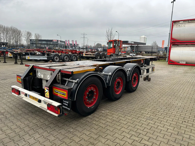 Burg 20FT ADR (EX/II, EX/III, FL, AT) Chassis, Empty weight : 3.690kg, SAF INTRADISC, 2x Liftaxle, NL-chassis - Transportjer kontejnerësh/ Gjysmë rimorkio me karroceri të çmontueshme: foto 3 Burg 20FT ADR (EX/II, EX/III, FL, AT) Chassis, Empty weight : 3.690kg, SAF INTRADISC, 2x Liftaxle, NL-chassis - Transportjer kontejnerësh/ Gjysmë rimorkio me karroceri të çmontueshme: foto 3