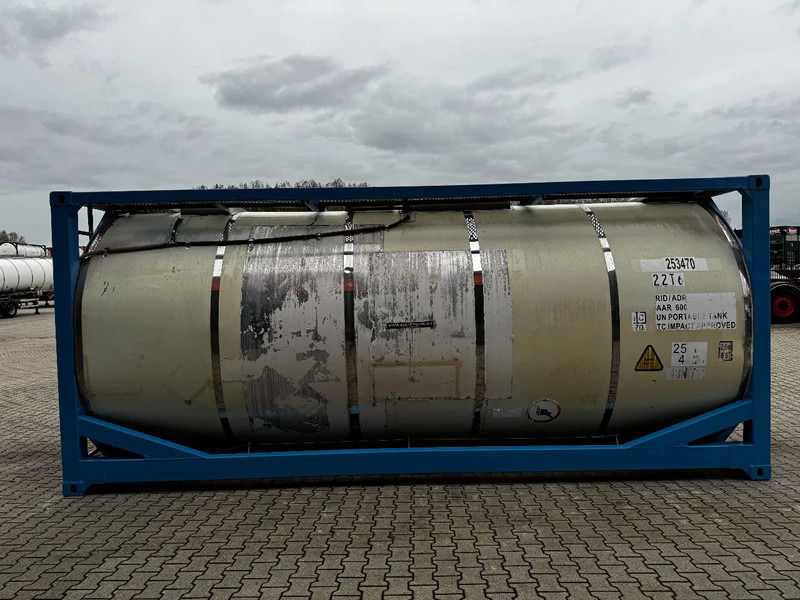 CIMC 20FT ISO / 25.010L / 1-COMP. / 22T6 / UN Portable / T11 / 5Y ADR- + CSC test: 02-2027 - Rezervuari i magazinimit: foto 3 CIMC 20FT ISO / 25.010L / 1-COMP. / 22T6 / UN Portable / T11 / 5Y ADR- + CSC test: 02-2027 - Rezervuari i magazinimit: foto 3