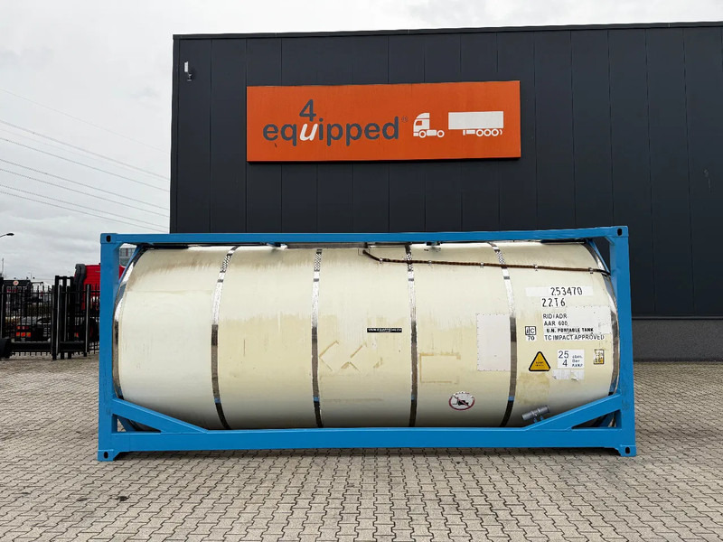 CIMC 20FT ISO / 25.010L / 1-COMP. / 22T6 / UN Portable / T11 / 5Y ADR- + CSC test: 02-2027 - Rezervuari i magazinimit: foto 2 CIMC 20FT ISO / 25.010L / 1-COMP. / 22T6 / UN Portable / T11 / 5Y ADR- + CSC test: 02-2027 - Rezervuari i magazinimit: foto 2