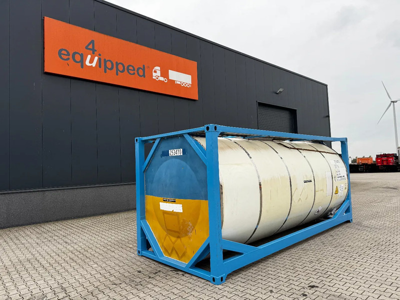 CIMC 20FT ISO / 25.010L / 1-COMP. / 22T6 / UN Portable / T11 / 5Y ADR- + CSC test: 02-2027 - Rezervuari i magazinimit: foto 1 CIMC 20FT ISO / 25.010L / 1-COMP. / 22T6 / UN Portable / T11 / 5Y ADR- + CSC test: 02-2027 - Rezervuari i magazinimit: foto 1