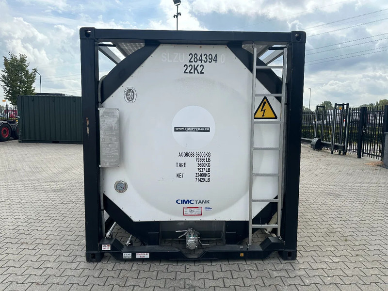 Rezervuari i magazinimit CIMC 20FT ISO /  25.030L - 1 comp. / L4BN / UN Portable / T11 /  test: 10 -2026: foto 6