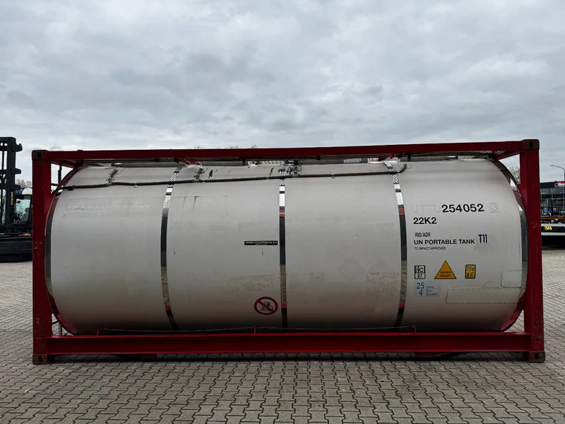 CIMC 20FT ISO, 25.080L / 1-COMP / 3 BAFFELS / T12 / 4 manholes / ADR valid until 02/2027 - Rezervuari i magazinimit: foto 3 CIMC 20FT ISO, 25.080L / 1-COMP / 3 BAFFELS / T12 / 4 manholes / ADR valid until 02/2027 - Rezervuari i magazinimit: foto 3