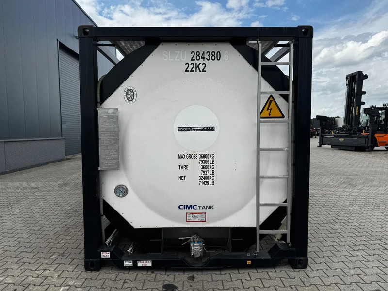 CIMC TOP: 2022, 20FT ISO, 25.030L, L4BN, UN Portable, T11, test: 09-2026 - Rezervuari i magazinimit: foto 4 CIMC TOP: 2022, 20FT ISO, 25.030L, L4BN, UN Portable, T11, test: 09-2026 - Rezervuari i magazinimit: foto 4