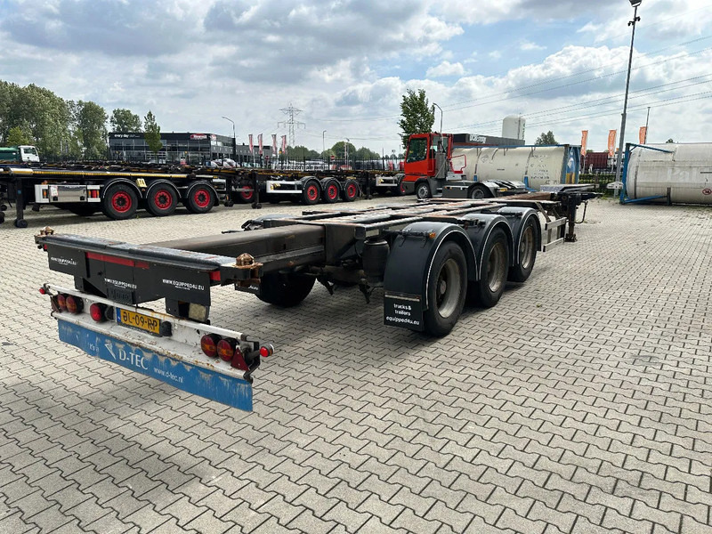D-Tec FLEXITRAILER, 45FT HC MULTI, SAF + drum, liftaxle, NL-chassis - Transportjer kontejnerësh/ Gjysmë rimorkio me karroceri të çmontueshme: foto 5 D-Tec FLEXITRAILER, 45FT HC MULTI, SAF + drum, liftaxle, NL-chassis - Transportjer kontejnerësh/ Gjysmë rimorkio me karroceri të çmontueshme: foto 5