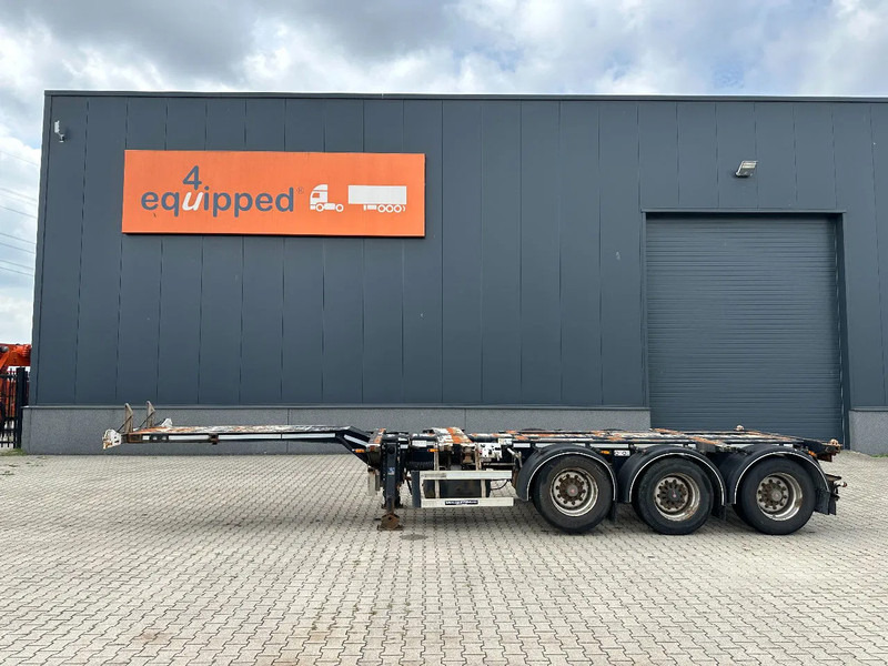 D-Tec FLEXITRAILER, 45FT HC MULTI, SAF + drum, liftaxle, NL-chassis - Transportjer kontejnerësh/ Gjysmë rimorkio me karroceri të çmontueshme: foto 4 D-Tec FLEXITRAILER, 45FT HC MULTI, SAF + drum, liftaxle, NL-chassis - Transportjer kontejnerësh/ Gjysmë rimorkio me karroceri të çmontueshme: foto 4