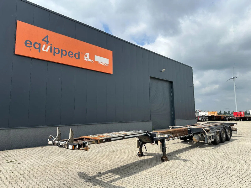 D-Tec FLEXITRAILER, 45FT HC MULTI, SAF + drum, liftaxle, NL-chassis - Transportjer kontejnerësh/ Gjysmë rimorkio me karroceri të çmontueshme: foto 1 D-Tec FLEXITRAILER, 45FT HC MULTI, SAF + drum, liftaxle, NL-chassis - Transportjer kontejnerësh/ Gjysmë rimorkio me karroceri të çmontueshme: foto 1