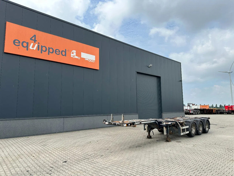 D-Tec FLEXITRAILER, 45FT HC MULTI, SAF + drum, liftaxle, NL-chassis - Transportjer kontejnerësh/ Gjysmë rimorkio me karroceri të çmontueshme: foto 2 D-Tec FLEXITRAILER, 45FT HC MULTI, SAF + drum, liftaxle, NL-chassis - Transportjer kontejnerësh/ Gjysmë rimorkio me karroceri të çmontueshme: foto 2