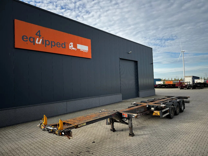 D-Tec FT-43-03V 45FT High Cube MULTI / BPW + DRUM / LIFTAXLE / NL-CHASSIS - Transportjer kontejnerësh/ Gjysmë rimorkio me karroceri të çmontueshme: foto 1 D-Tec FT-43-03V 45FT High Cube MULTI / BPW + DRUM / LIFTAXLE / NL-CHASSIS - Transportjer kontejnerësh/ Gjysmë rimorkio me karroceri të çmontueshme: foto 1