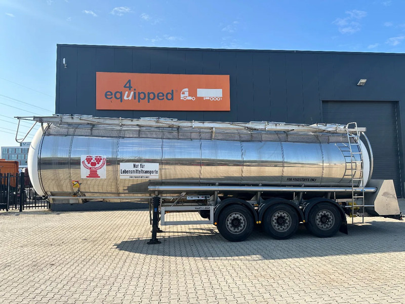 Feldbinder FOOD / LEVENSMIDDELEN / LEBENSMITTEL / 33.500L / 3-COMP / PUMP / NL-trailer / APK: 05-2026 - Gjysmë rimorkio me bot: foto 2 Feldbinder FOOD / LEVENSMIDDELEN / LEBENSMITTEL / 33.500L / 3-COMP / PUMP / NL-trailer / APK: 05-2026 - Gjysmë rimorkio me bot: foto 2