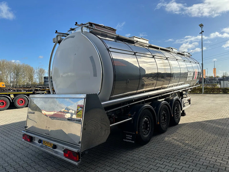 Feldbinder LEBENSMITTEL / LEVENSMIDDELEN FOOD / 33.500L / 3-COMP / PUMPE / INOX / NL-trailer / APK: 10-2026 - Gjysmë rimorkio me bot: foto 3 Feldbinder LEBENSMITTEL / LEVENSMIDDELEN FOOD / 33.500L / 3-COMP / PUMPE / INOX / NL-trailer / APK: 10-2026 - Gjysmë rimorkio me bot: foto 3