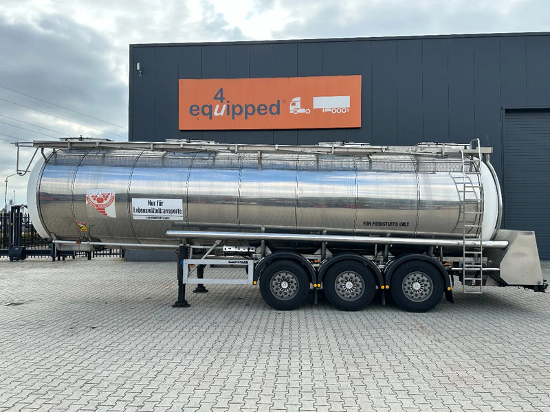 Feldbinder LEVENSMIDDELEN / FOOD / LEBENSMITTEL / 33.500L / 3-COMP / POMP / NL-trailer / APK: 10-2026, 10x beschikbaar - Gjysmë rimorkio me bot: foto 2 Feldbinder LEVENSMIDDELEN / FOOD / LEBENSMITTEL / 33.500L / 3-COMP / POMP / NL-trailer / APK: 10-2026, 10x beschikbaar - Gjysmë rimorkio me bot: foto 2