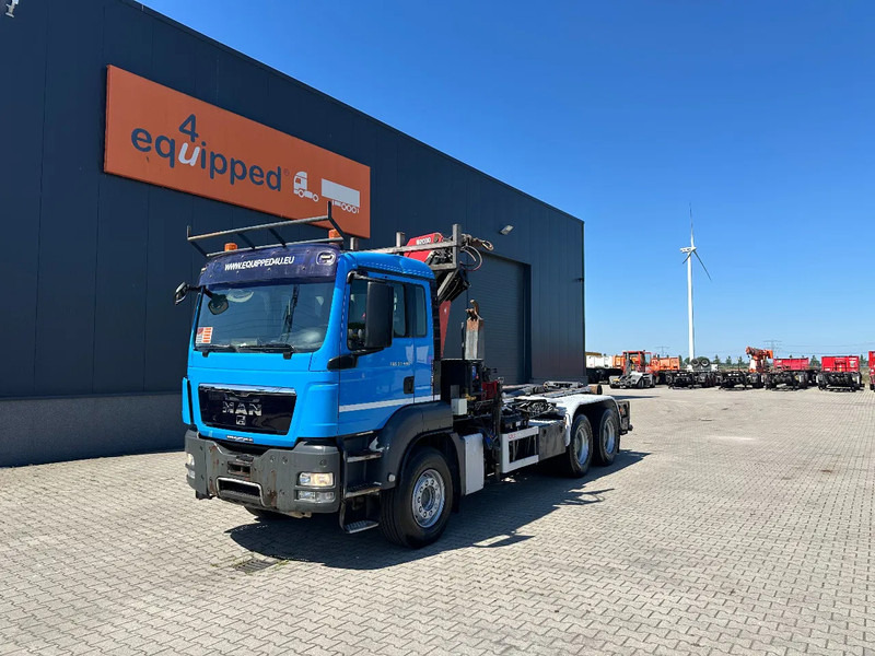 MAN TGS 33.440 6x4, EURO-5, HMF 2030 Crane + VDL HOOK, full spring, manual gearbox, MOT 03/2026 - Kamion vetëngarkues, Kamion me vinç: foto 3 MAN TGS 33.440 6x4, EURO-5, HMF 2030 Crane + VDL HOOK, full spring, manual gearbox, MOT 03/2026 - Kamion vetëngarkues, Kamion me vinç: foto 3