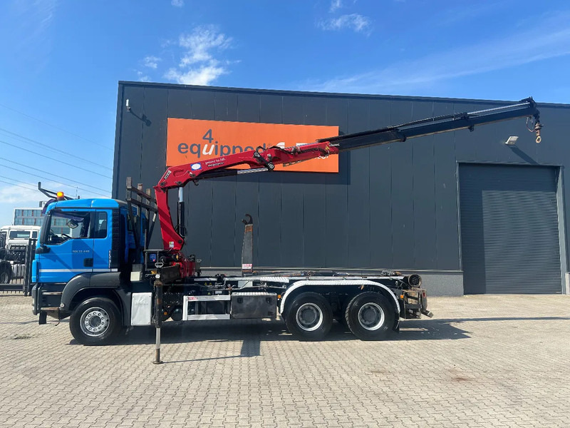 MAN TGS 33.440 6x4, EURO-5, HMF 2030 Crane + VDL HOOK, full spring, manual gearbox, MOT 03/2026 - Kamion vetëngarkues, Kamion me vinç: foto 5 MAN TGS 33.440 6x4, EURO-5, HMF 2030 Crane + VDL HOOK, full spring, manual gearbox, MOT 03/2026 - Kamion vetëngarkues, Kamion me vinç: foto 5