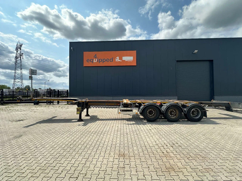Pacton FLEX XL 45FT HC multi (2x extendable), liftaxle, SAF + DRUM, NL-chassis - Transportjer kontejnerësh/ Gjysmë rimorkio me karroceri të çmontueshme: foto 3 Pacton FLEX XL 45FT HC multi (2x extendable), liftaxle, SAF + DRUM, NL-chassis - Transportjer kontejnerësh/ Gjysmë rimorkio me karroceri të çmontueshme: foto 3