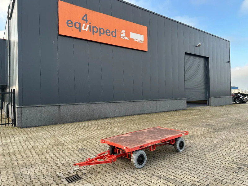 Mafi double-steered and connectable heavy-duty trailers with 6000kg loading capacity, 9x available - Pajisje për trajtimin e materialeve: foto 2 Mafi double-steered and connectable heavy-duty trailers with 6000kg loading capacity, 9x available - Pajisje për trajtimin e materialeve: foto 2