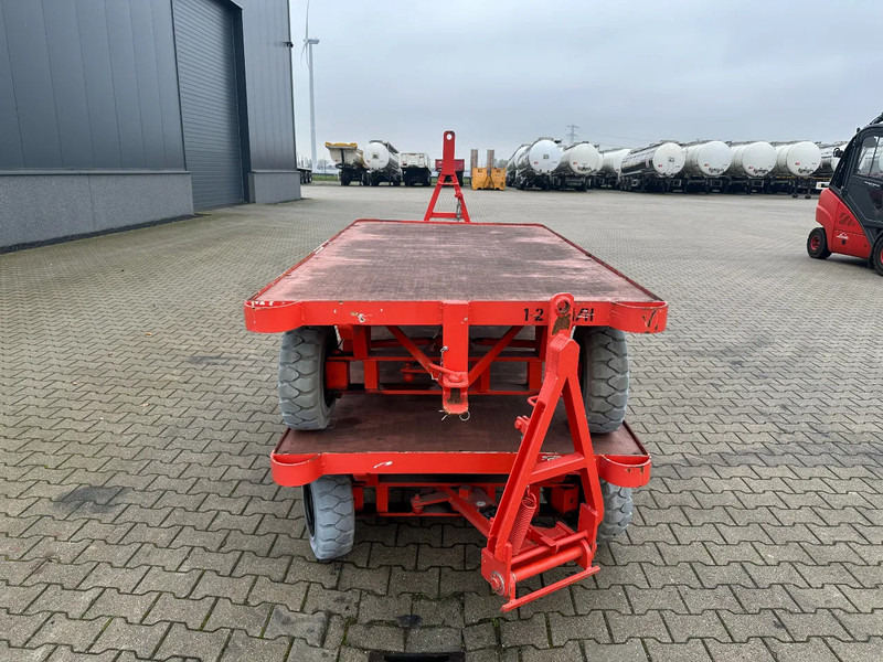 Mafi stack of 2x double-steered and connectable heavy-duty trailers with 6000kg loading capacity, 9x available - Pajisje për trajtimin e materialeve: foto 3 Mafi stack of 2x double-steered and connectable heavy-duty trailers with 6000kg loading capacity, 9x available - Pajisje për trajtimin e materialeve: foto 3