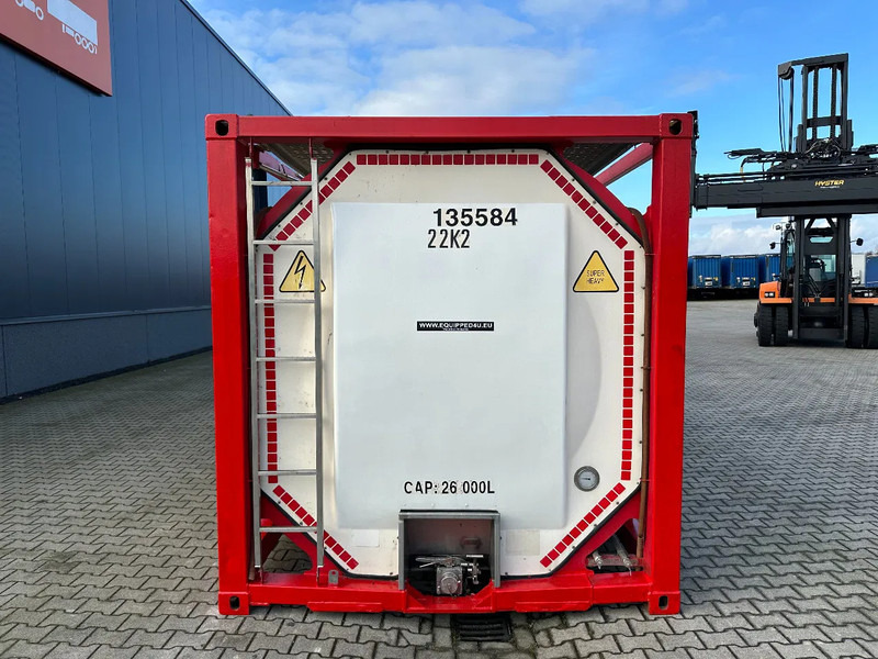 Rezervuari i magazinimit për transportimin e karburantit SINGAMAS 20FT ISO, 26.000L/1-COMP/3 BAFFELS/3 manholes, ADR inspectio valid till: 07/2025: foto 6