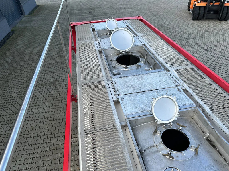 Rezervuari i magazinimit për transportimin e karburantit SINGAMAS 20FT ISO, 26.000L/1-COMP/3 BAFFELS/3 manholes, ADR inspectio valid till: 07/2025: foto 15