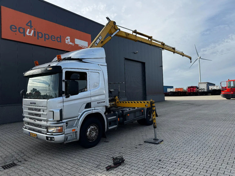 Scania P114-340 + HIAB 19-5 crane + remote / Euro-3 / 3 pedals / NL-truck / APK: 12-2025 - Kamion me vinç: foto 2 Scania P114-340 + HIAB 19-5 crane + remote / Euro-3 / 3 pedals / NL-truck / APK: 12-2025 - Kamion me vinç: foto 2