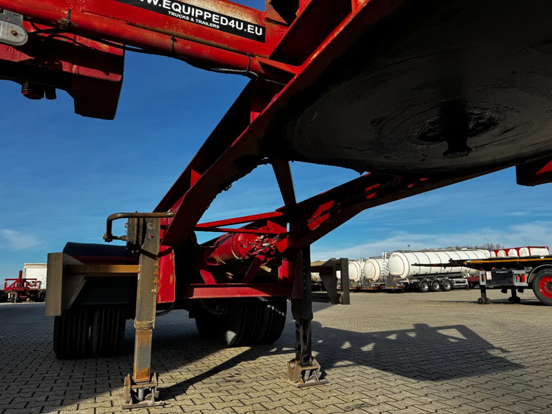 Transportjer kontejnerësh/ Gjysmë rimorkio me karroceri të çmontueshme Van Hool 2 AXLE 20FT TIPPING-CHASSIS, TWIN-TIRES, BPW + DRUM, ALCOA: foto 12