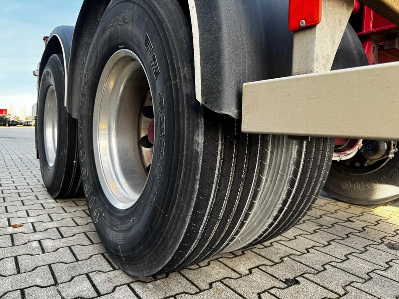 Transportjer kontejnerësh/ Gjysmë rimorkio me karroceri të çmontueshme Van Hool 2 AXLE 20FT TIPPING-CHASSIS, TWIN-TIRES, BPW + DRUM, ALCOA: foto 15