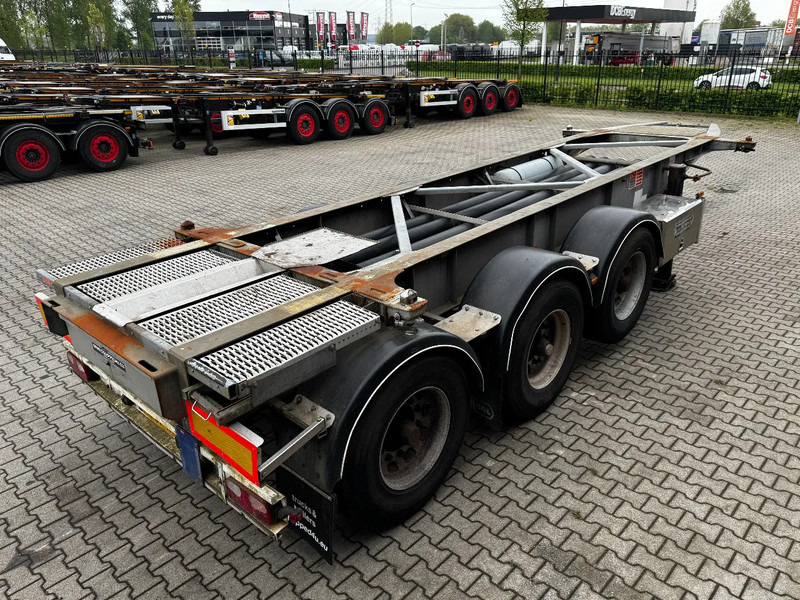 Van Hool 20FT / 20FT SWAP ADR (EX/II, EX/III, FL, OX, AT), BPW, disc brakes, liftaxle, galvanized, ALCOA, NL-Chassis, empty weight 3.300K - Transportjer kontejnerësh/ Gjysmë rimorkio me karroceri të çmontueshme: foto 4 Van Hool 20FT / 20FT SWAP ADR (EX/II, EX/III, FL, OX, AT), BPW, disc brakes, liftaxle, galvanized, ALCOA, NL-Chassis, empty weight 3.300K - Transportjer kontejnerësh/ Gjysmë rimorkio me karroceri të çmontueshme: foto 4