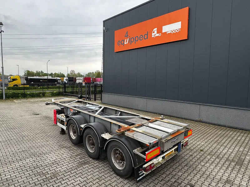 Van Hool 20FT / 20FT SWAP ADR (EX/II, EX/III, FL, OX, AT), BPW, disc brakes, liftaxle, galvanized, ALCOA, NL-Chassis, empty weight 3.300K - Transportjer kontejnerësh/ Gjysmë rimorkio me karroceri të çmontueshme: foto 3 Van Hool 20FT / 20FT SWAP ADR (EX/II, EX/III, FL, OX, AT), BPW, disc brakes, liftaxle, galvanized, ALCOA, NL-Chassis, empty weight 3.300K - Transportjer kontejnerësh/ Gjysmë rimorkio me karroceri të çmontueshme: foto 3